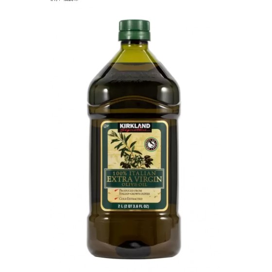 Kirkland Signature 科克蘭 冷壓初榨橄欖油 2公升