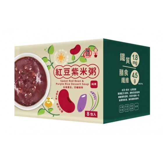 福記 紅豆紫米粥 250公克 X 8入