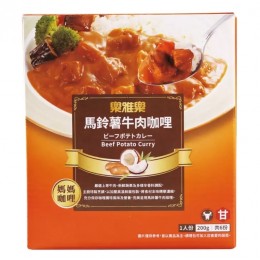 樂雅樂 馬鈴薯牛肉咖哩 200公克 X 6包