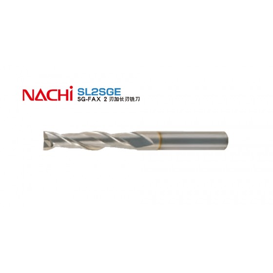 NACHI SG-FAX 長型2刃端銑刀 2.0mm~30.0mm