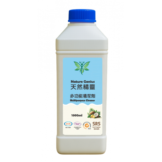 Nature Genius 天然精靈多功能環保洗劑1公升裝