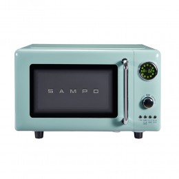 【SAMPO聲寶】天廚20L微電腦平台式經典美型微波爐 RE-C020PM
